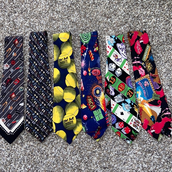 Nicole Miller Other - Vintage Nicole Miller silk necktie tie bundle